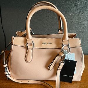 Nine West - coral purse (brand new)